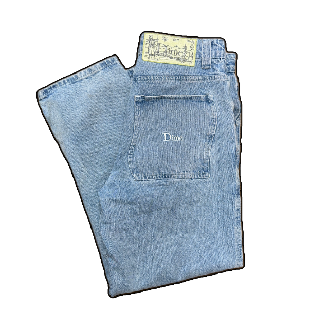 Dime Embroidery Jeans - W30/L28