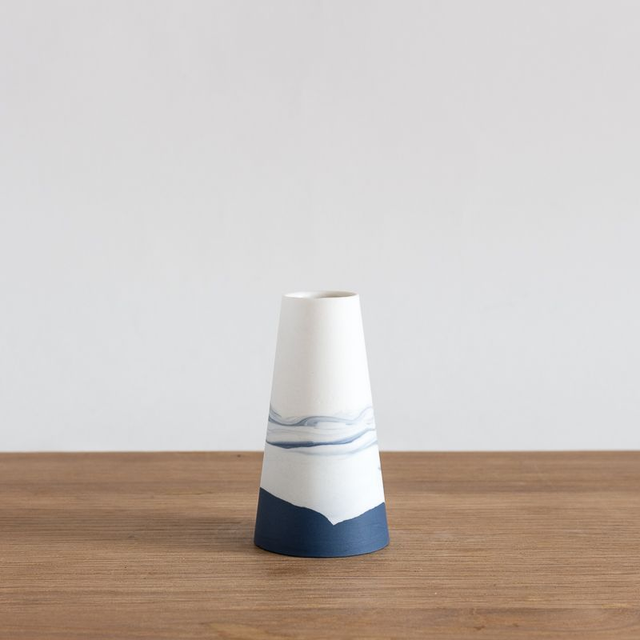 Vase - Mini - Horizons - Bleu nuit
