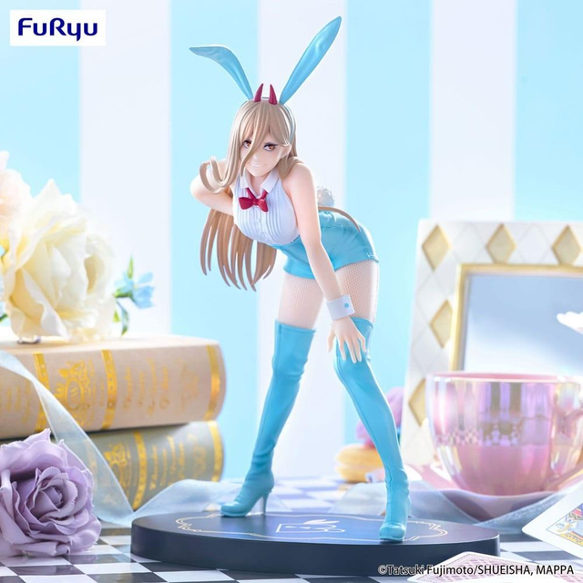 Power Light Blue - CHAINSAW MAN - Statua BiCute Bunnies 25cm