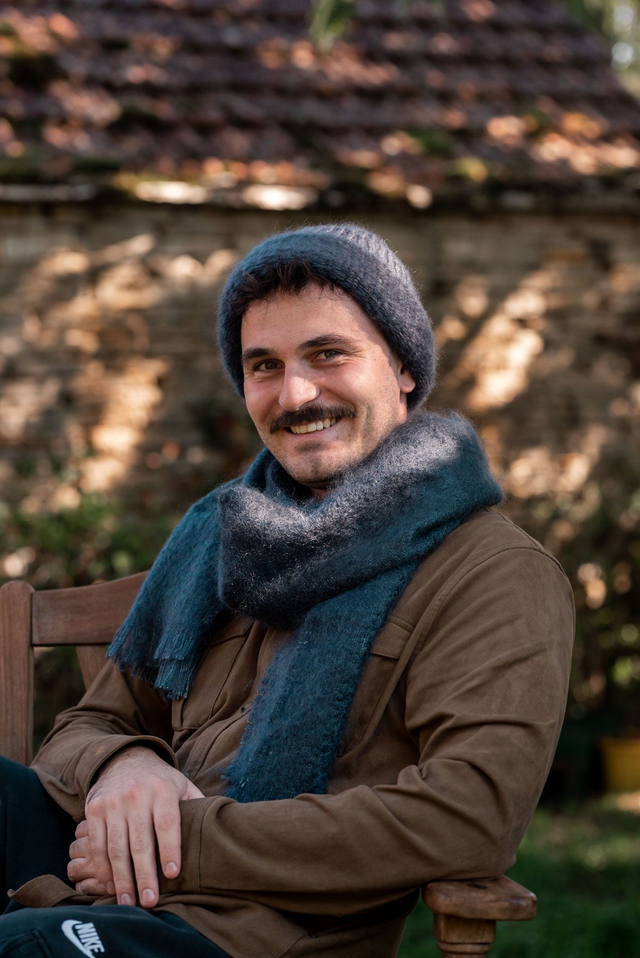 Étole en Mohair et Soie - Taille Moyenne