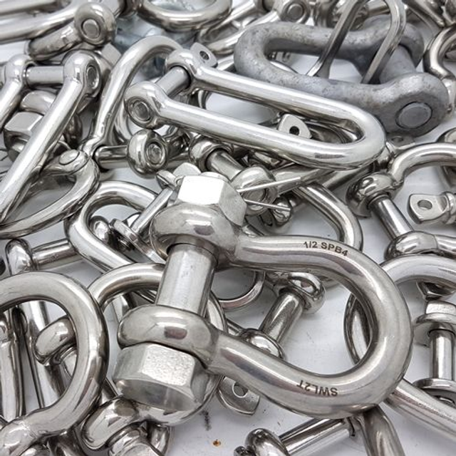 Shackles, various sizes and shapes available.