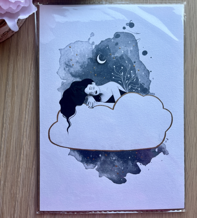 Illustration « doux nuage » 