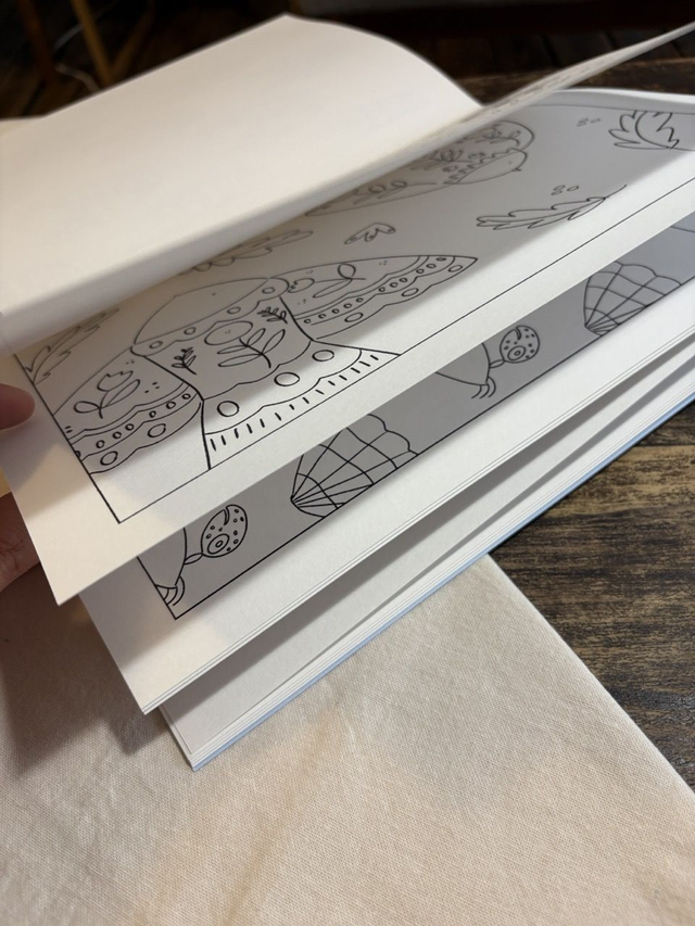 Parenthèse colorée – Cahier de coloriage