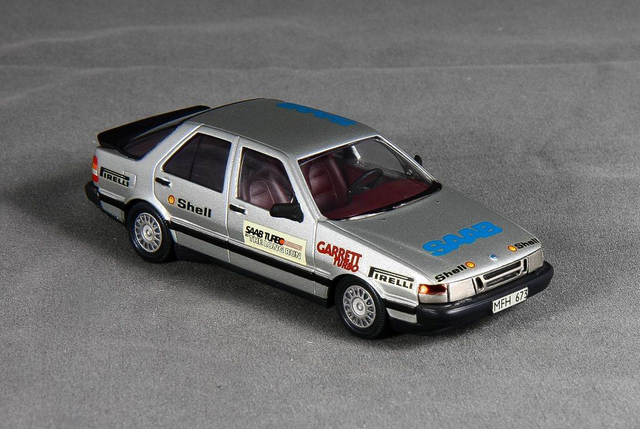 Saab 9000 Turbo 16 "Long Run" Taladega #122A (1988) Somerville 1:43