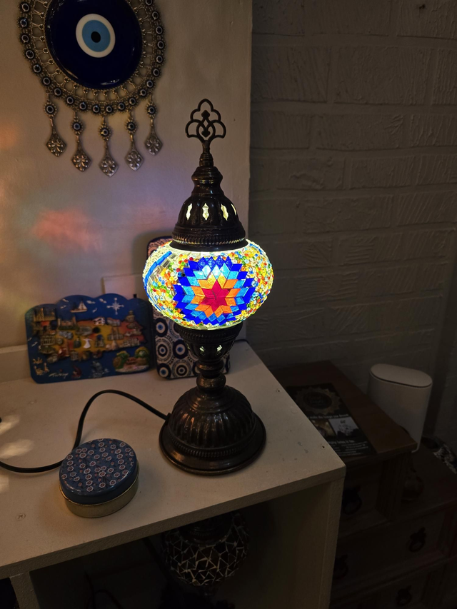 Medium Mosaic Table Lamp 