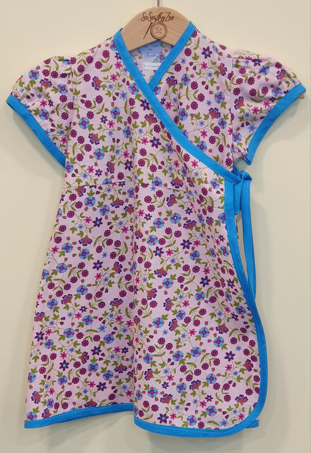 6-9 months 'Matilda' Wrap dress