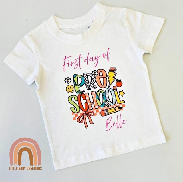 First day of preschool Tshirt