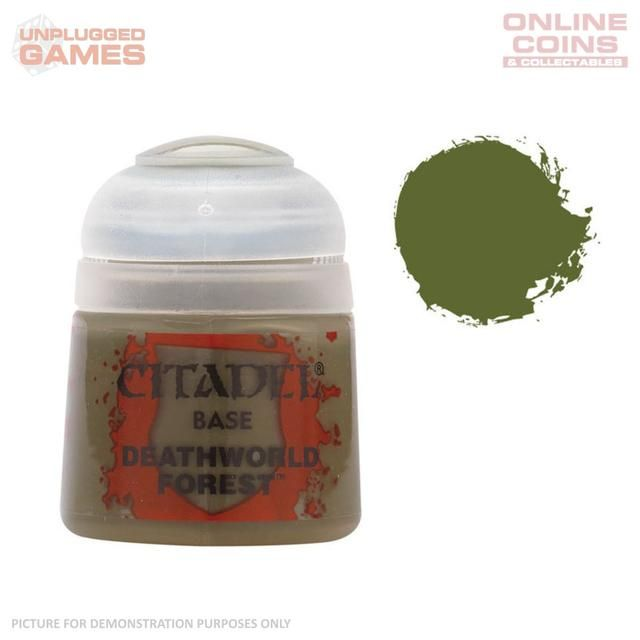 Games Workshop Citadel Paint - Base - Death World Forest 12ML - (21-15)