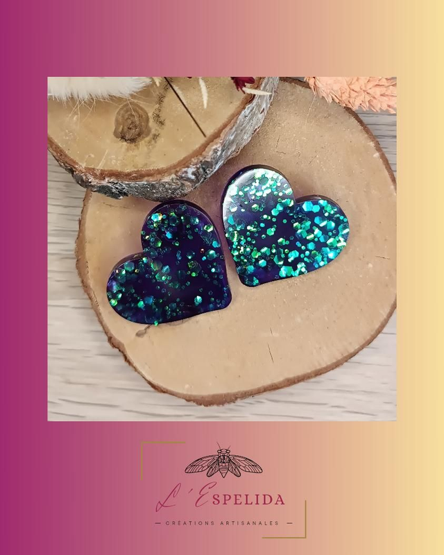 Maxi Love bleues Violettes 