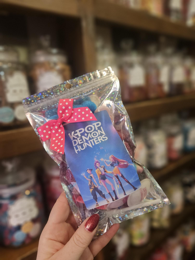 K-POP Demon Hunters inspired goodie pouch 