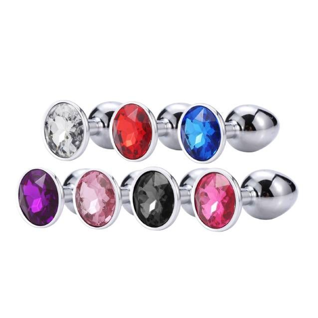 Plug Anal Médio Redondo de Metal