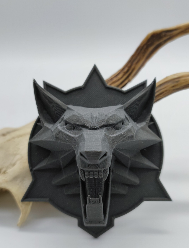 Wolfskopf Handtuchhalter