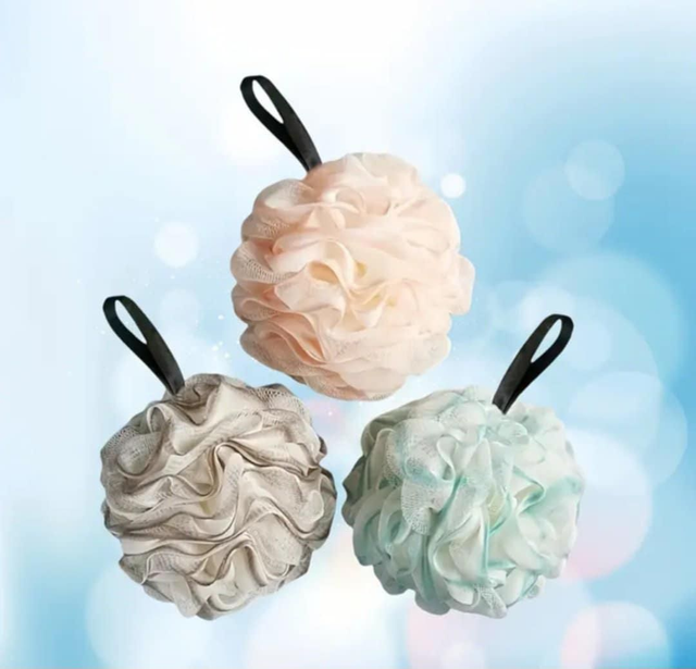 Fleur de bain maille exfoliante 