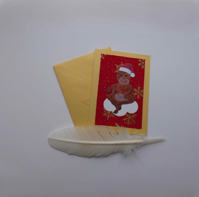 L&#039;orang-outan de Noël