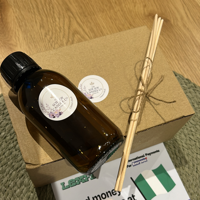 130ML Eco-friendly REED DIFFUSER. Hand poured