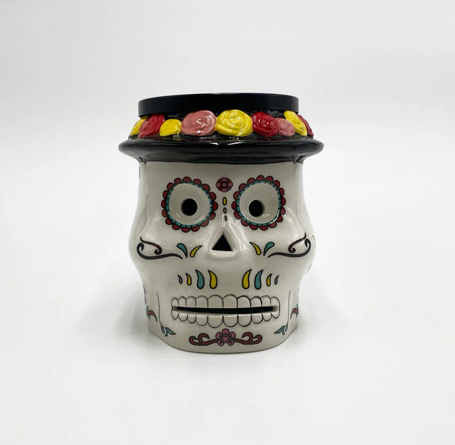 💀 Sugar Skull Electric Wax Melt Burner