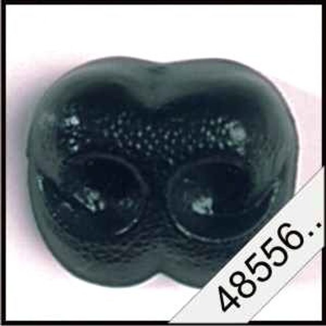 Neus zwart 10 mm