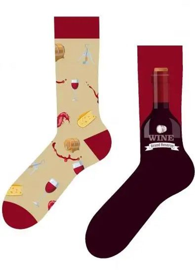 Skarpetki dla lubiących pić i degustować WINO 39-45