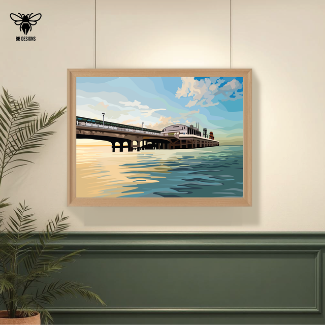 Art Print - Bournemouth Pier