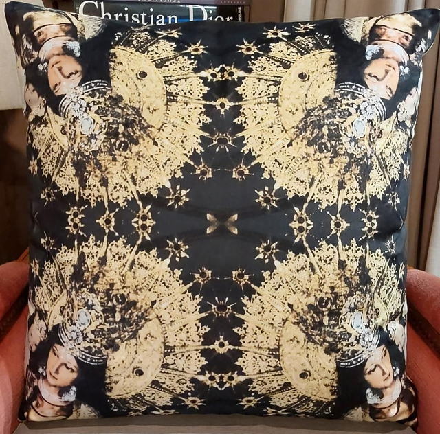 Valencia Vierge. Coussin 