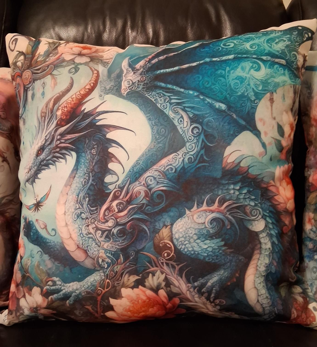 Dragon Cushion 18" 