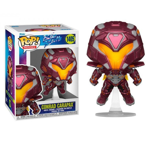 Funko Pop! Movies Blue Beetle Vinyl Figure Conrad Carapax #1405