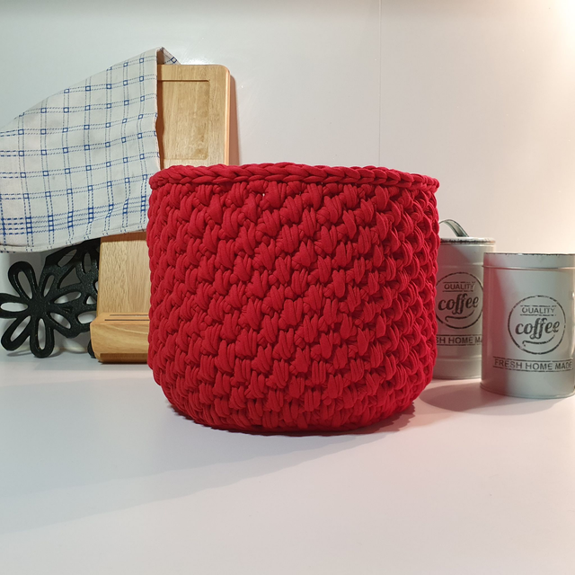 Gehaakte mand - rood