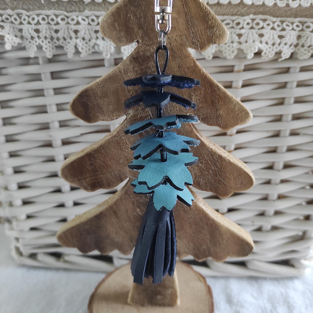 Gri-gri de sac en cuir 