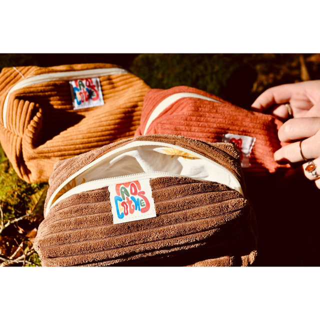 💫 Les Trousse MAD CLOTHES x L’Atelier des Tournesols – Douceur, velours &amp; réemploi 💫