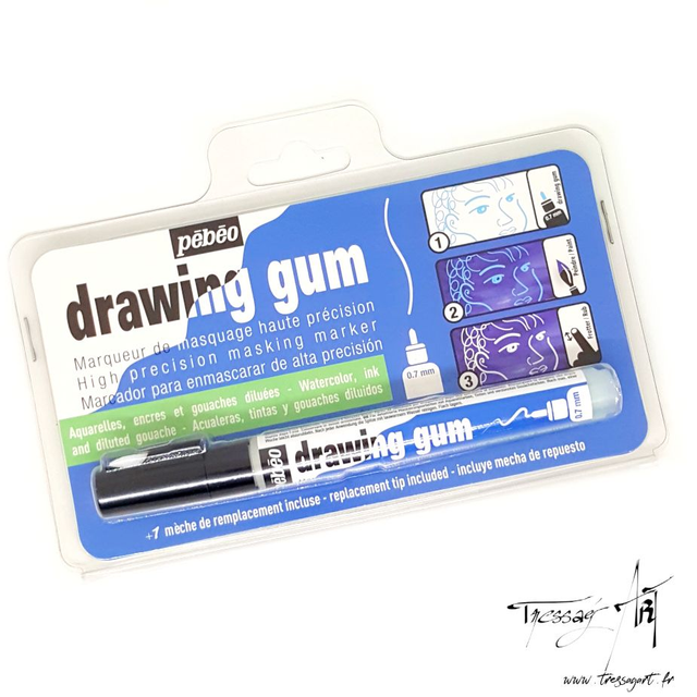 PEBEO - DRAWING GUM MARQUEUR 0.7mm - PB001000