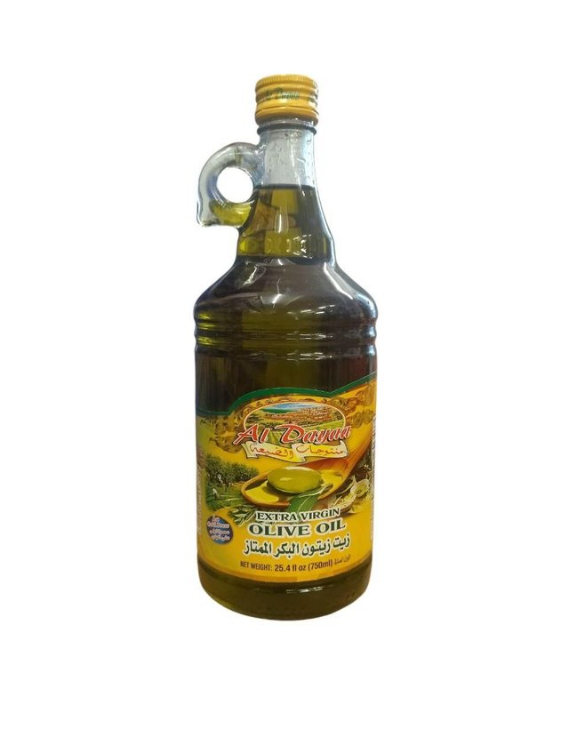 Al Dayaa Extra Panenský Olivový Olej 750 ml.
