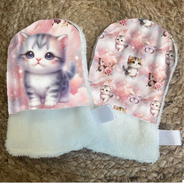 Gant de toilette Chaton 