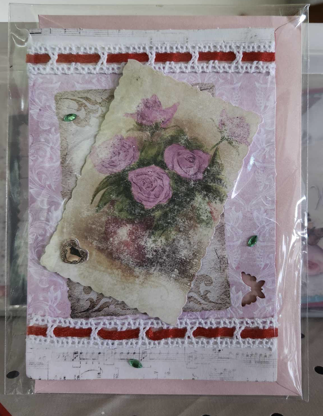 N°904 Carte Félicitation " Mariage "  