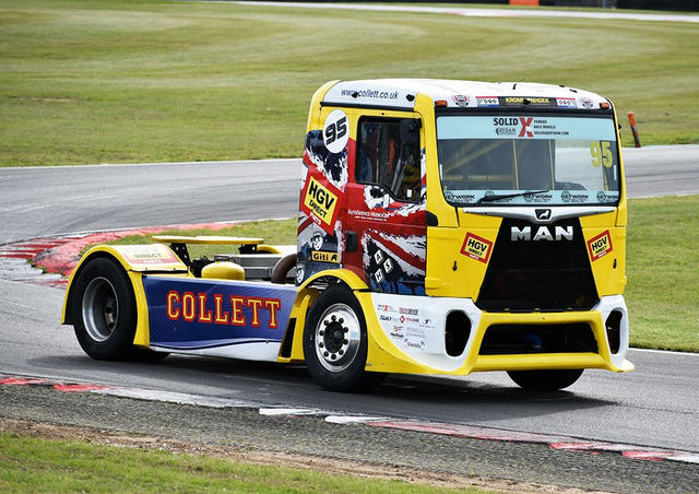 ICA3499 Richard Collett #95 BTRC British Truck Racing Championship Motorsport Photographic Print