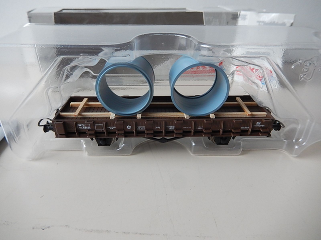 wagon plat tuyaux Piko 72059 H0