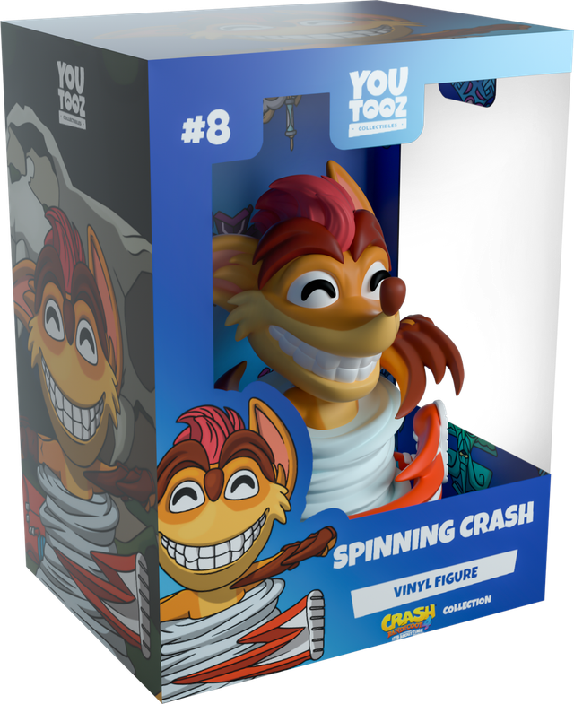 Crash Bandicoot: Spinning Crash YouTooz Figure