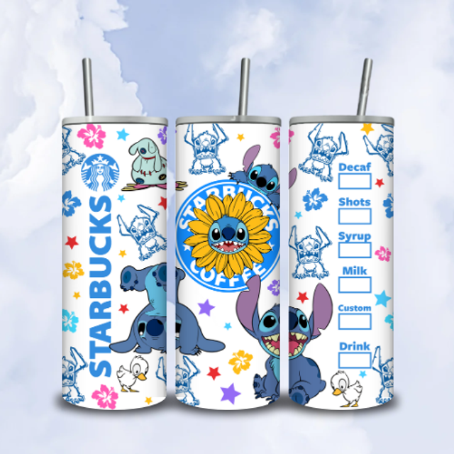 Tumbler Starbuck Stitch
