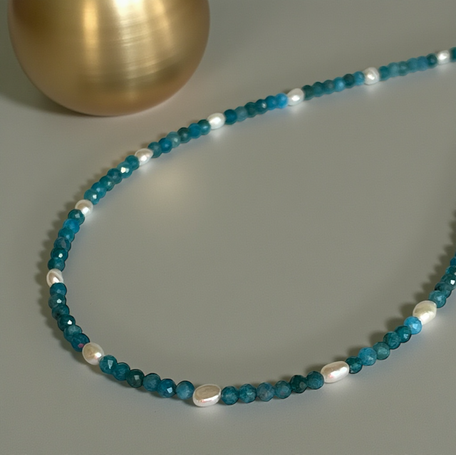 Collier Aura Apatite 