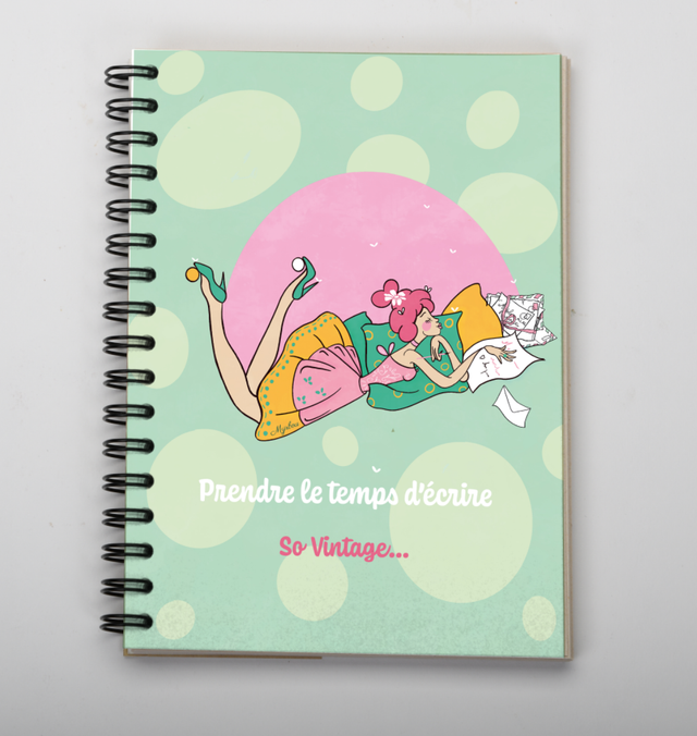 Carnet A6 illustré de la marque Pepeuf