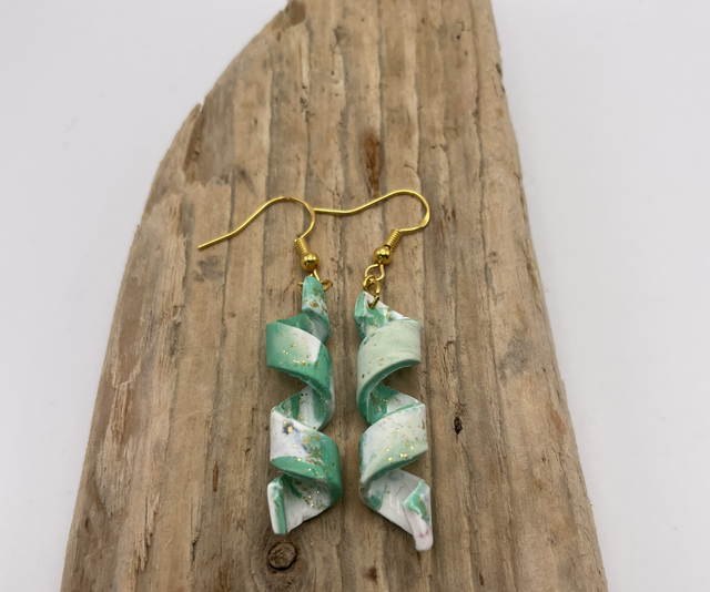 Mint ice cream swirls 