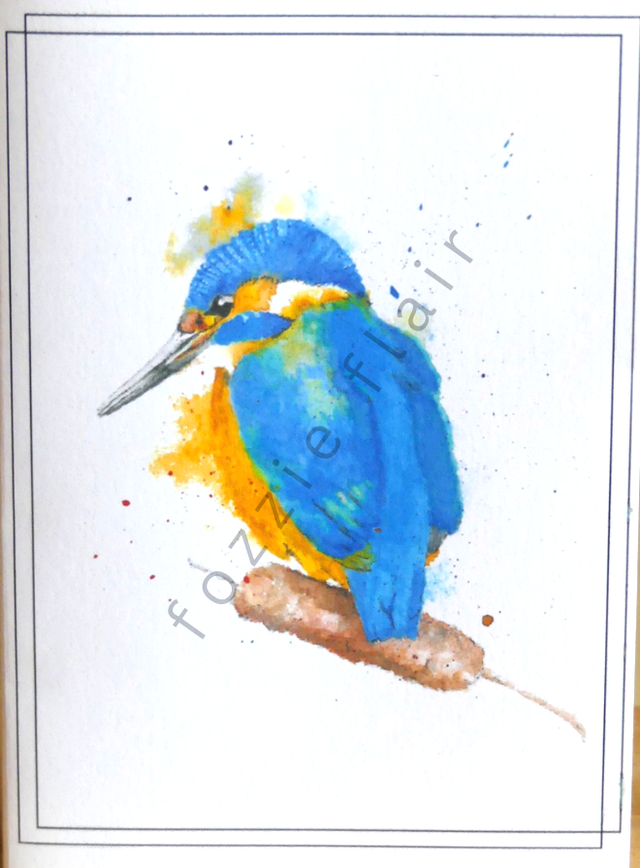 Kingfisher (Greeting Card)