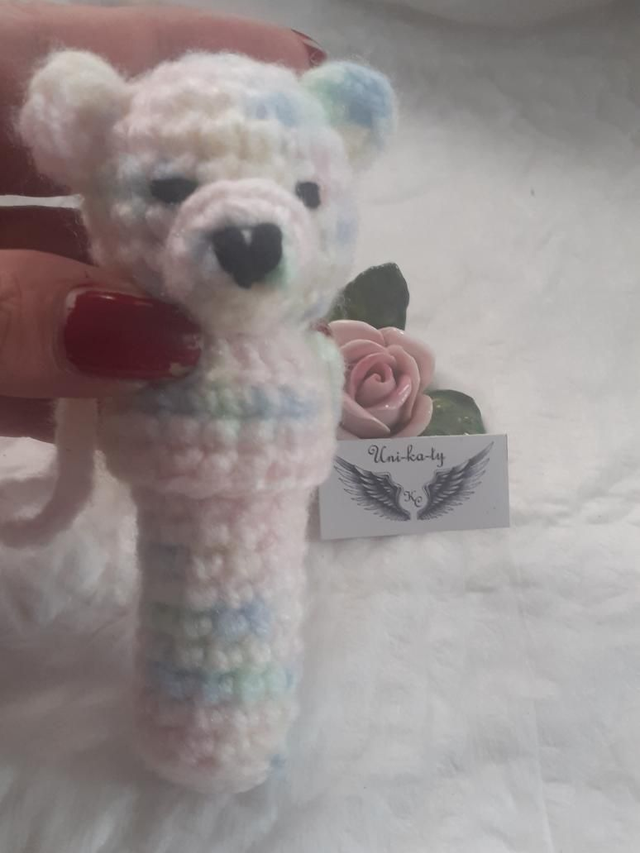 Teddybär Lippenstifthalter