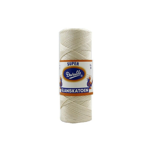 Durable glanskatoen ecru