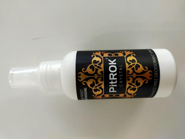 PitROK Crystal Deodorant 100ml Pump Spray (Fragrance Free) 21570