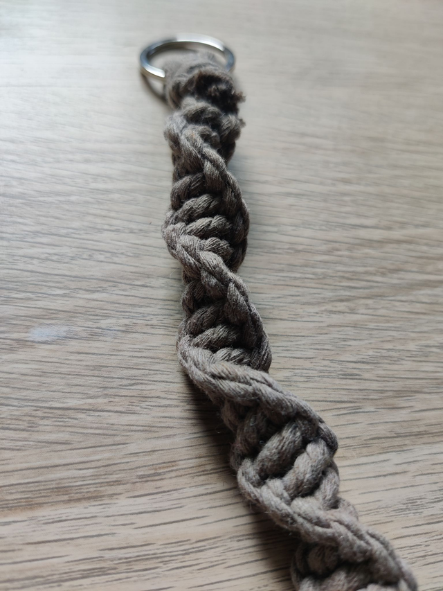 Porte-clés - Zéro déchet - Beige foncé