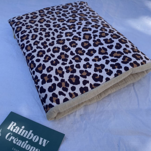 Housse de livre - Léopard 