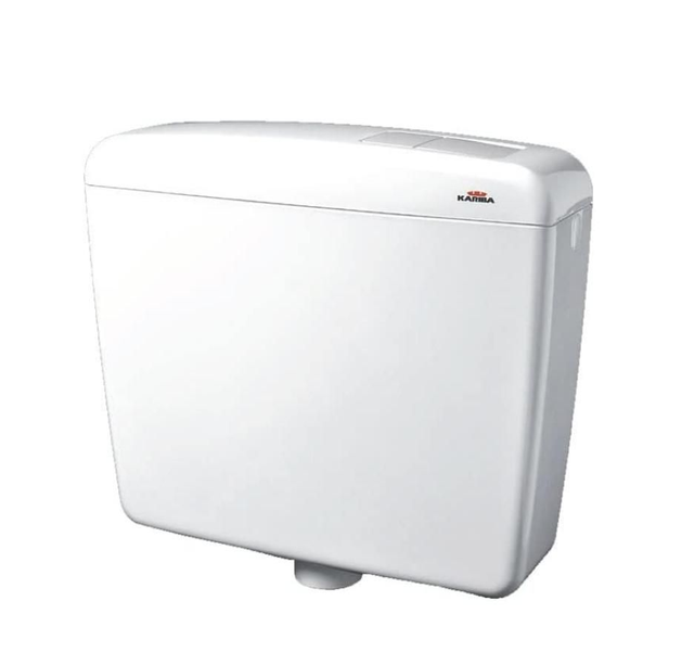 Cassetta wc esterna super kariba 2 bianca