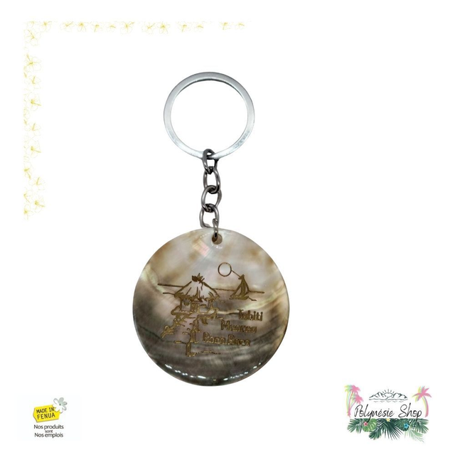 Porte-clés Nacre  Pilotis