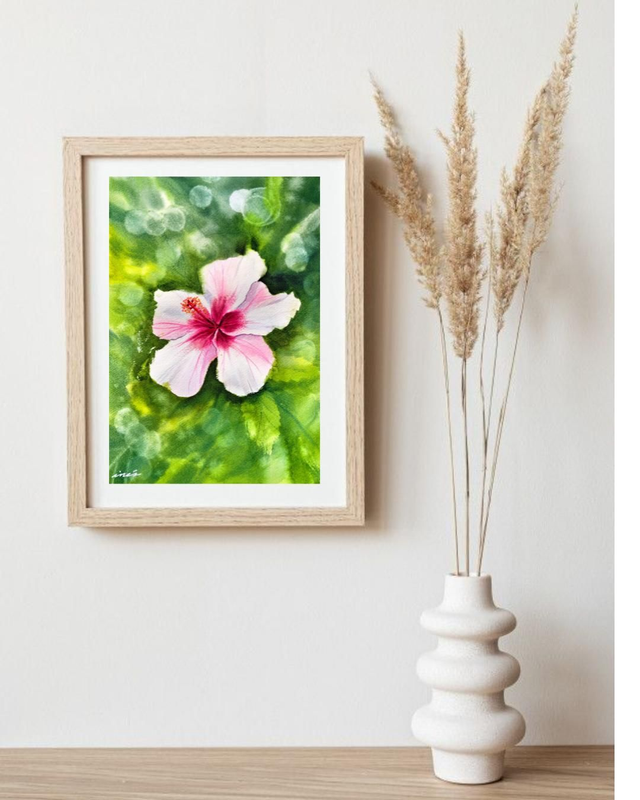 "Hibisco de La Palma" - A4