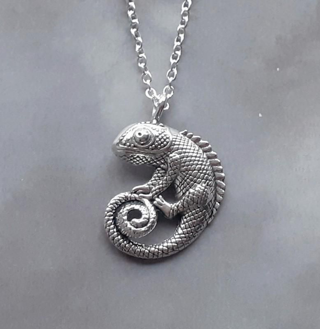 Gecko Necklace 